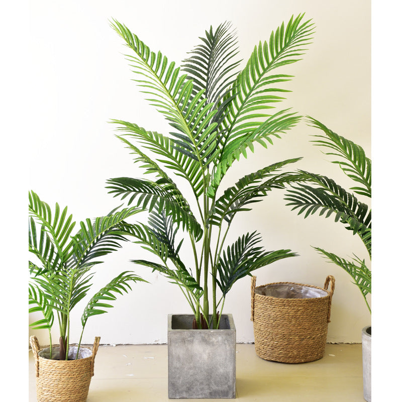 Simulated Dypsis lutescens, Simulated Dypsis lutescens, indoor large floor-standing decorative ornamental plant