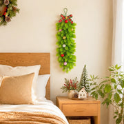 Christmas Cedar Teardrop Swag – Set of 2