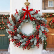 50-Piece Frosted Pine, Pinecone and Berry Pick Set