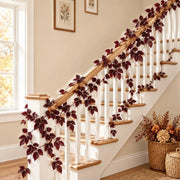 Artificial Fall Leaf Garlands – Set of 4