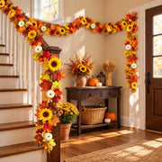 Fall Maple Leaf Hanging Garlands – Set of 4