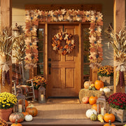 Fall Maple Leaf Hanging Garlands – Set of 4