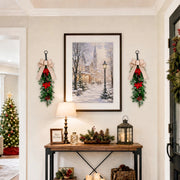 Christmas Pine and Berry Decorative Swag