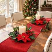 Artificial Christmas Hanging Stem Set