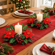 Artificial Christmas Hanging Stem Set