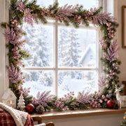 20-Piece Glitter Christmas Branch Stem Collection
