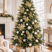 20-Piece Glitter Christmas Branch Stem Collection