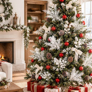 20-Piece Glitter Christmas Branch Stem Collection