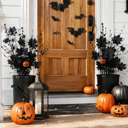 Halloween Pumpkin and Maple Leaf Picks – 8 Pcs