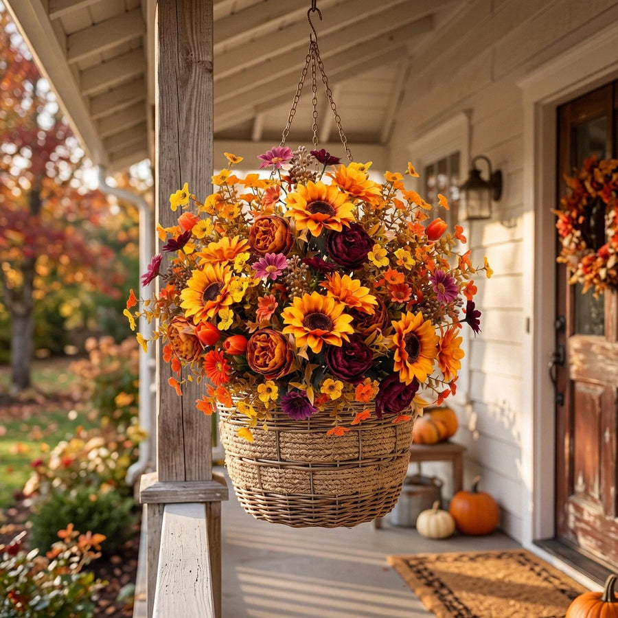 Fall Daisy and Mum Bouquet – Set of 6