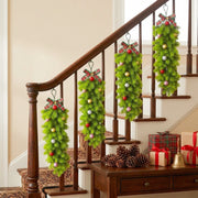 Christmas Cedar Teardrop Swag – Set of 2