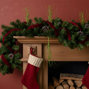 Red Berry Decorative Branch Stem Set