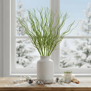 Red Berry Decorative Branch Stem Set