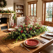 20-Piece Gold Candy Christmas Floral Pick Set