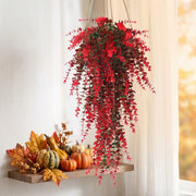 4-Piece Artificial Eucalyptus Hanging Vine Set