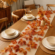 Artificial Fall Leaf Garlands – Set of 4
