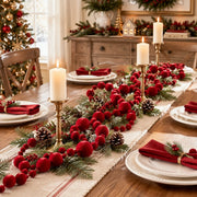 Velvet Ball Christmas Garland