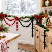 Velvet Ball Christmas Garland