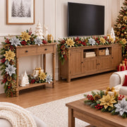 100-Piece Poinsettia Christmas Floral Craft Kit