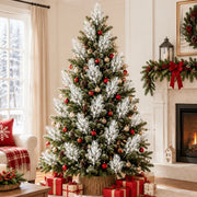 Silver Christmas Decorative Branch Stem