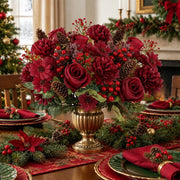 Artificial Holiday Floral Arrangement Collection
