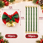 20-Piece Gold Bow Garland Tie Set