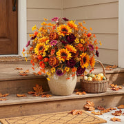 Fall Daisy and Mum Bouquet – Set of 6