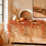 Artificial Fall Leaf Garlands – Set of 4