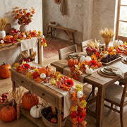Fall Maple Leaf Hanging Garlands – Set of 4