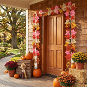 Fall Maple Leaf Hanging Garlands – Set of 4