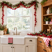 Velvet Ball Christmas Garland