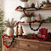 Velvet Ball Christmas Garland