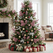 20-Piece Glitter Christmas Branch Stem Collection