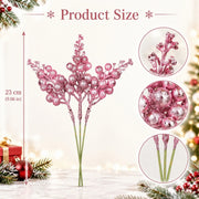 Glitter Berry Floral Stem Collection