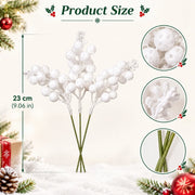 Glitter Berry Floral Stem Collection