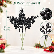 Glitter Berry Floral Stem Collection