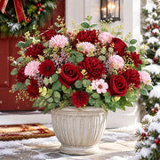 Artificial Holiday Floral Arrangement Collection