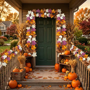 Fall Maple Leaf Hanging Garlands – Set of 4