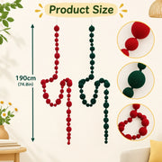 Velvet Ball Christmas Garland