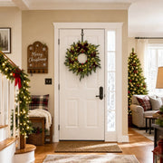 Christmas Front Door Garland and Wreath Set