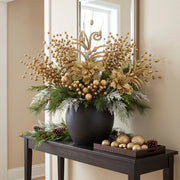 Glitter Berry Stem Ornament Set – 55 Pcs