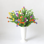 Artificial Eucalyptus and Lotus Decorative Flowers 4pcs | Wedding Flower Wall Home Garden & Party Decor in 7 Colors
