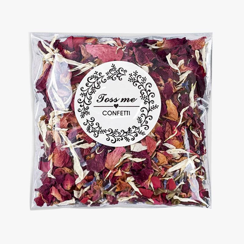 Artificial Rose Confetti Petals 10pcs | Wedding Aisle Table Scatter Valentine's Day Party Decor