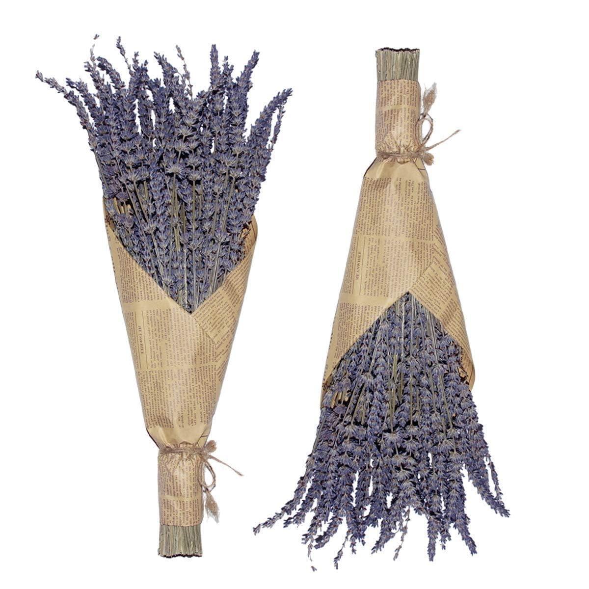 Dried Lavender Flower Bunch | Natural Home Fragrance Wedding Party Photography & DIY Flower Arrangements