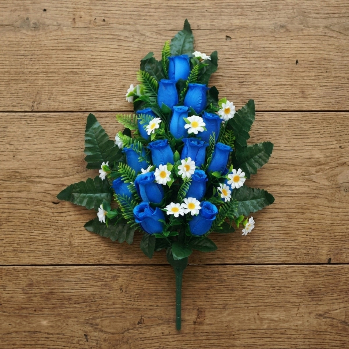 Cemetery flowers memorial rose bouquets with arranged for gravesite decoration by IPOPU