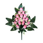Cemetery flowers memorial rose bouquets with arranged for gravesite decoration by IPOPU