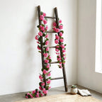 3pcs geranium hanging flower vines UV resistant arranged for faux outdoor spring by IPOPU