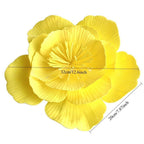 Large Flower Fascinator Hat with Headband & Clip | Tea Party Wedding Derby Cocktail Headwear in 7 Colors
