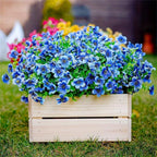 Side view of boxwood greenery bundles set of 6 for UV resistant faux by IPOPU
