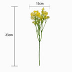 Artificial Baby's Breath Gypsophila Bouquet Flowers | Wedding Party Garden Home & DIY Decoration in White Pink Blue Green Purple Yellow